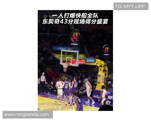 23分钟砍43分！他这样打下去，东契奇的得分王悬了